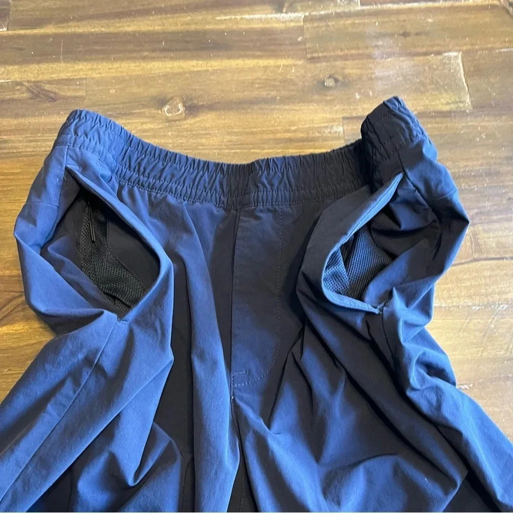 Everlean Running Shorts Navy Blue - Picture 4 of 9